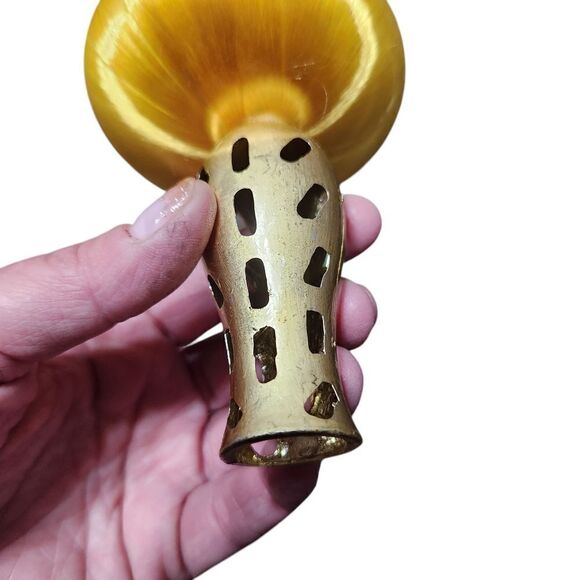 41 Silk Satin Sheen Christmas Tree Ornaments Solid Tree Topper Atomic Pink Yello - Picture 6 of 15